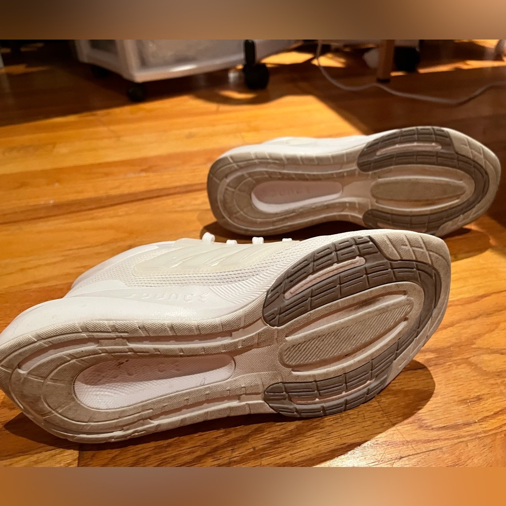 adidas White Mesh Athletic Shoes - Picture 4 of 5